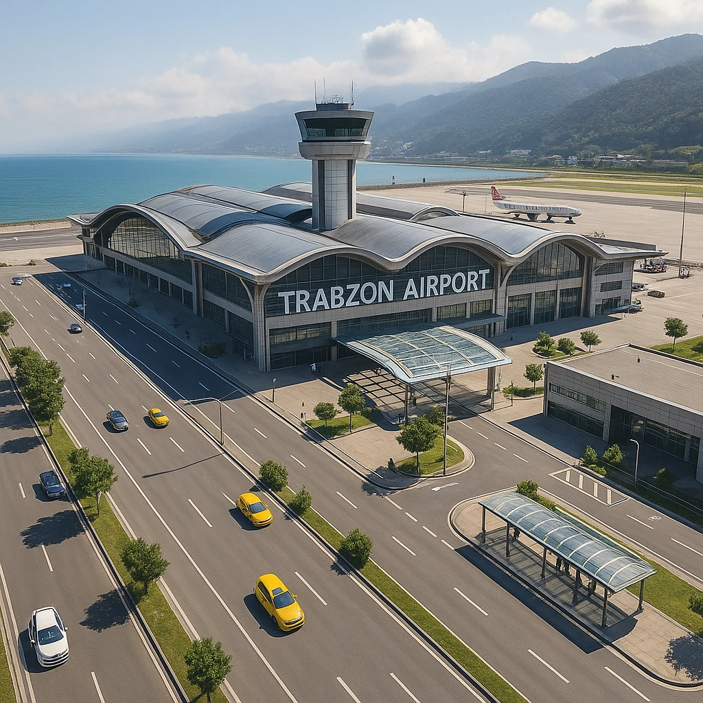 Trabzon İnternational Airport location