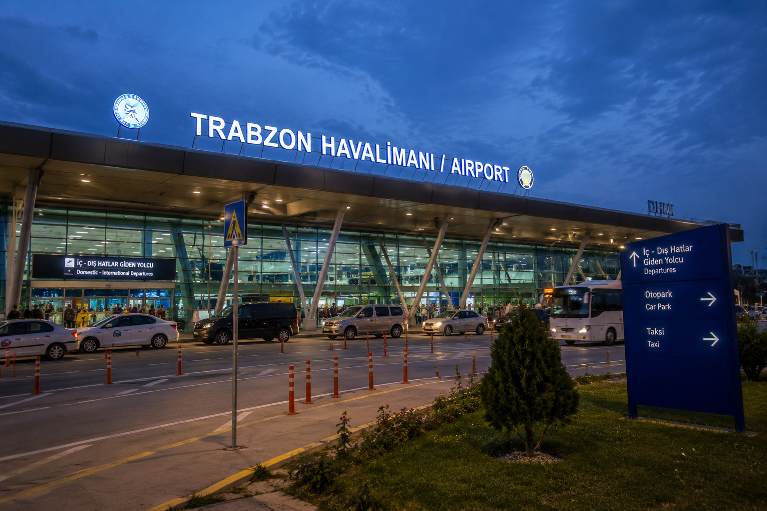 Trabzon İnternational Airport location