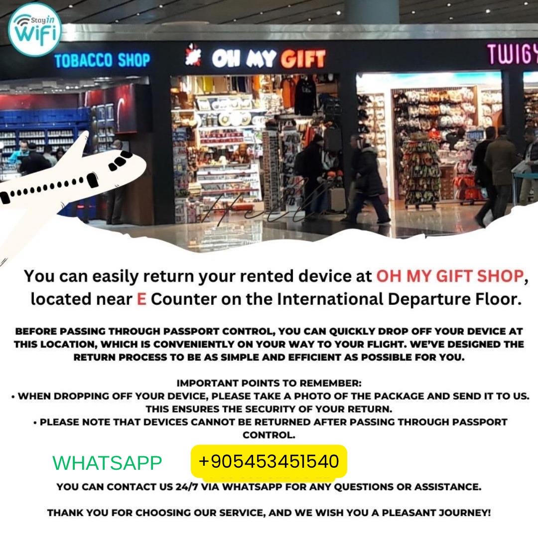 İstanbul New İnternational Airport delivery instructions İstanbul New İnternational Airport delivery location