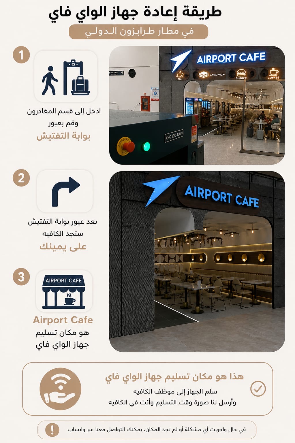 Trabzon İnternational Airport delivery location
