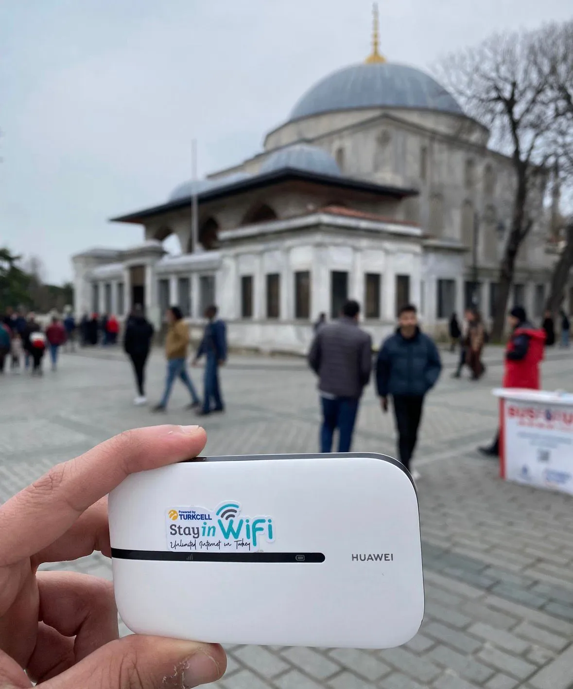 استأجر واي فاي تركيا مع StayinWifi: 5G سريع، بيانات غير محدودة، استلام من المطار، إنترنت محمول موثوق