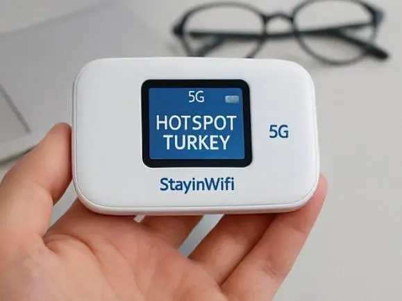 Hotspot barato na Turquia da StayinWifi com WiFi ilimitado, retirada rápida no aeroporto e conexão móvel confiável