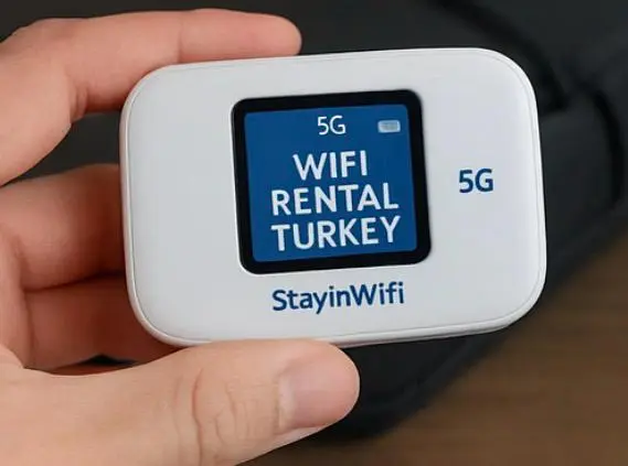 Location WiFi Istanbul par StayinWifi, illimité 4G/5G, partage jusqu'à 6 appareils, connexion rapide et fiable
