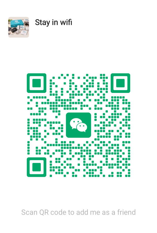 WeChat-QR-Code von StayinWifi
